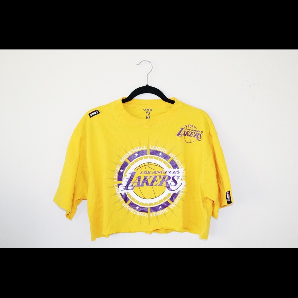 Lakers crop top.